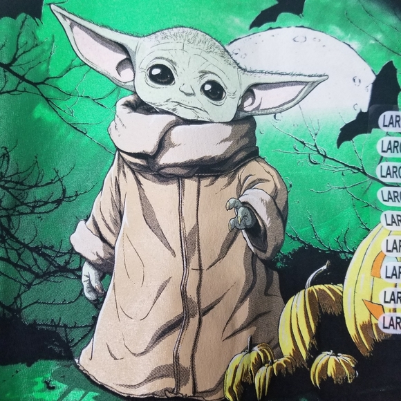 2 FOR 40 Baby Yoda Halloween Tshirt - Picture 2 of 5